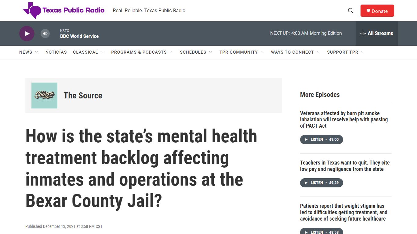 How is the state’s mental health treatment backlog ...